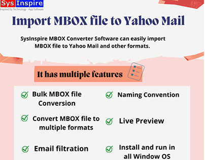 Import MBOX file to Yahoo Mail