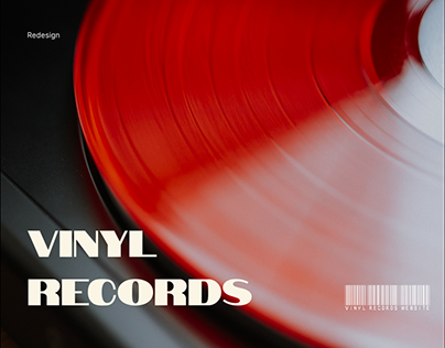 Vinyl Records Store Redesign