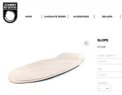 JOHNNY BE WOOD Boards - Website