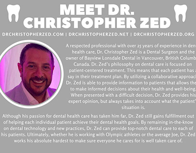 Meet Doctor Christopher Zed