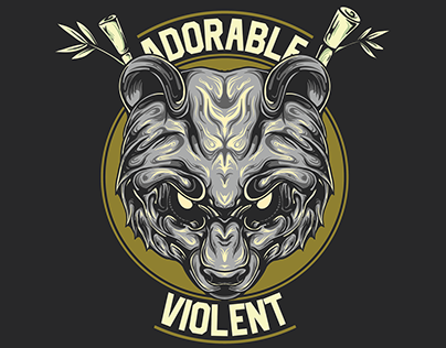 Adorable Violent | T-shirt Design