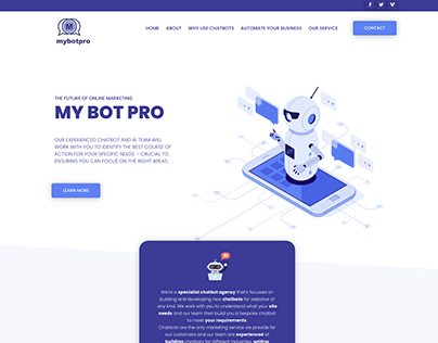 My bot Pro website
