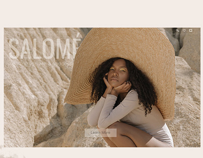 Salome Website UX/UI Design and Research