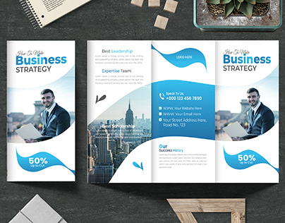 Business Trifold Brochure 3 PAGE