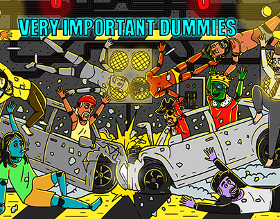 Very Important Dummies - Cartoon Banner