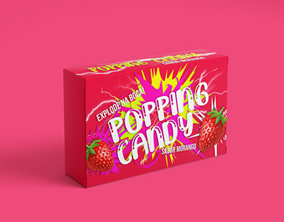 Popping Candy - Balas de Morango