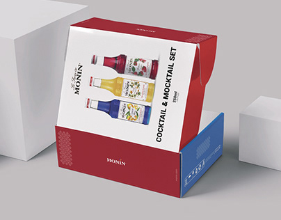 MONIN 250ml Set Packaging - Box Design