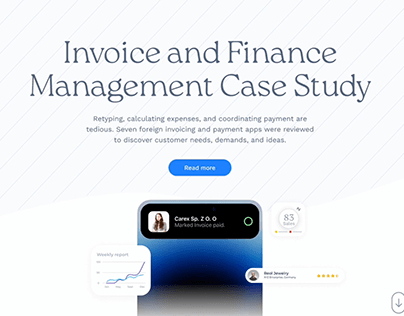 Finox | Invoice and Payment Management Case Study