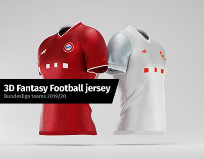 Project thumbnail - 3D Football jersey reinvented