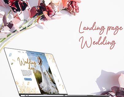 Wedding landing page | 2020 year | by SV VM