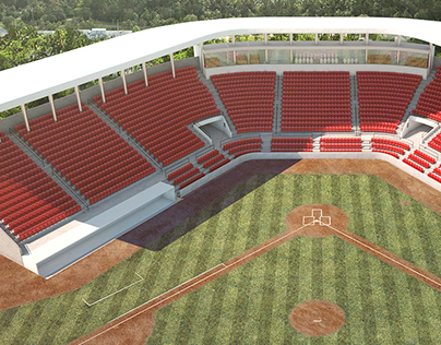 3D // Baseball Stadium MX