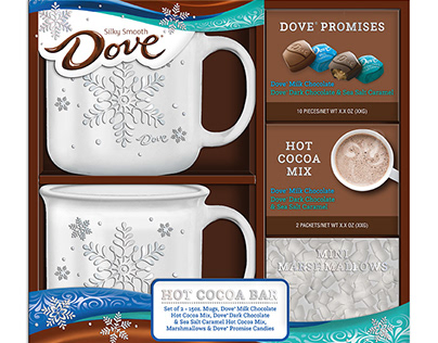 Licensed Product & Packaging: Dove Chocolate