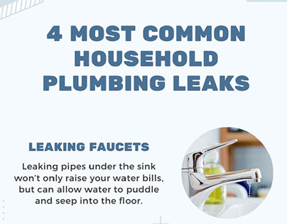 4 Most Common Household Plumbing Leaks