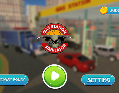 Gas Station Game UI