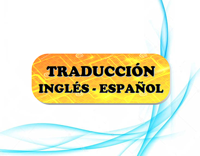 Traducción Inglés-Español