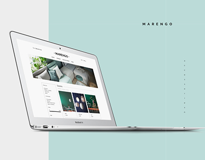 Website for online store Marengo