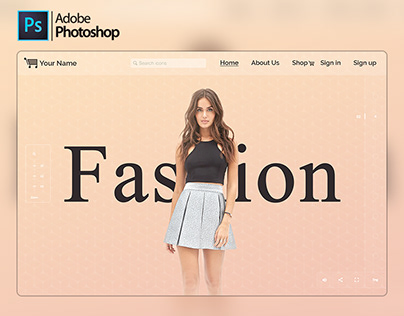 Fashion Web Slider Design 4