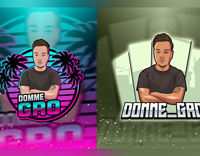 DOMME_GRO - Logo Twitch Overlays