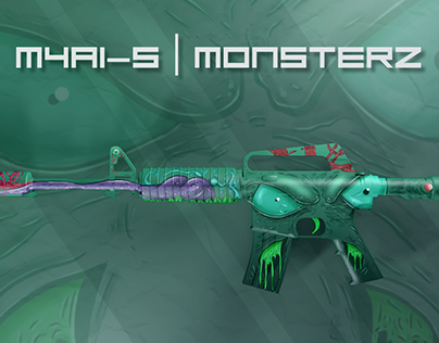 CS:GO M4A1-S MonsterZ Skin