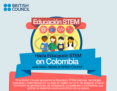 Infografia Educación STEM en Colombia