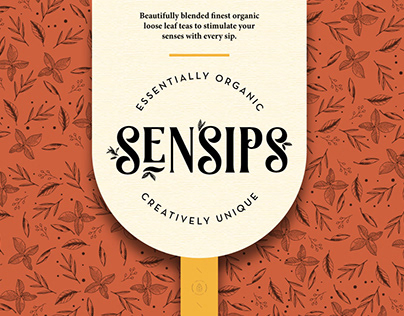 Sensips - Brand Identity and Website UI