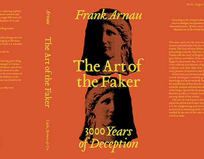 THE ART OF THE FAKER | Mock book cover