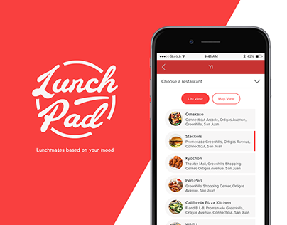 LunchPad App Design