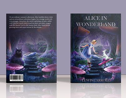 Alice in Wonderland Book Cover
