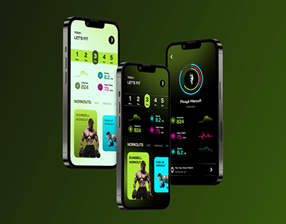 Fitness Workout App UI Design