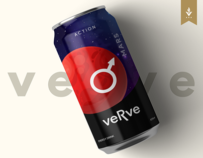veRve | Energy Drink Can Design