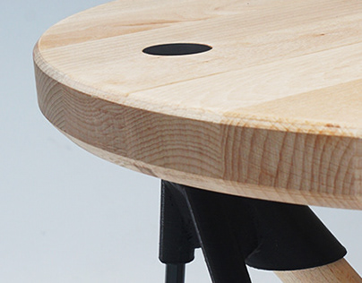 Algorithmic stool - Furniture collection design