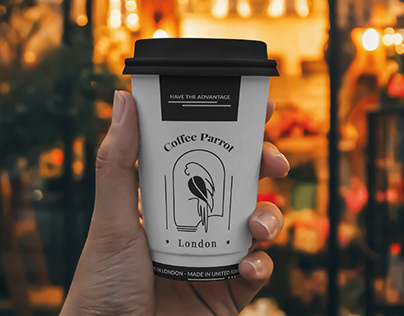 Branding Logo Design Coffee Parrot London 2022