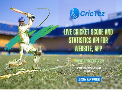 Live Cricket Score and Statistics API For Website, App
