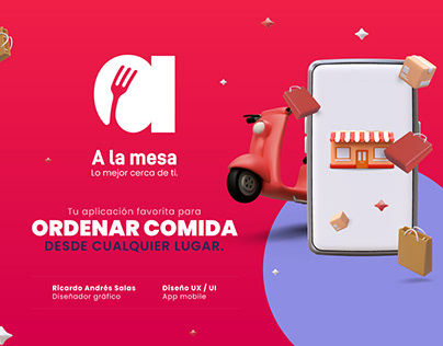 Project thumbnail - A la mesa - App mobile