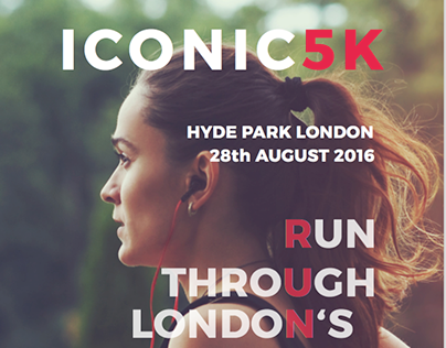 ICONIC5K run London Hyde Park