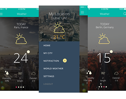 Weather App Concept