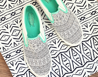 Pom Graphic Design & Bucketfeet Shoes