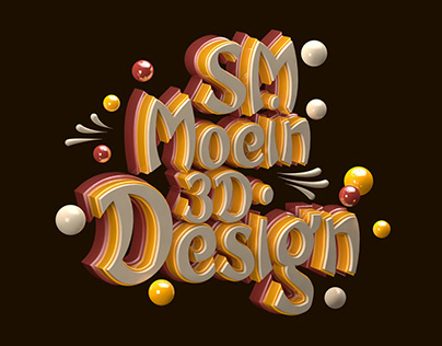 3d typography