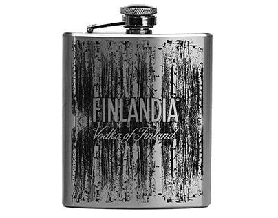 FINLANDIA VODKA - FLASK DESIGN