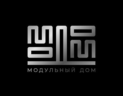 МОДОМ / модульный дом /логотип