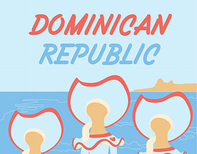 Travel Poster of the Dominican Republic