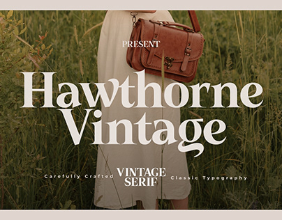 Hawthorne Vintage Serif