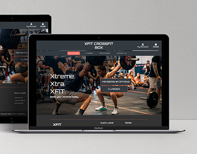 XFIT CrossFit - eCommerce & Brand Website
