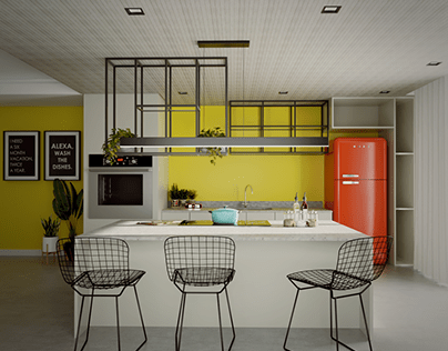 A Quirky Kitchen & Nook