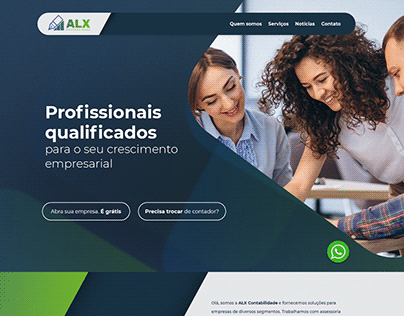 ALX Contabilidade - website