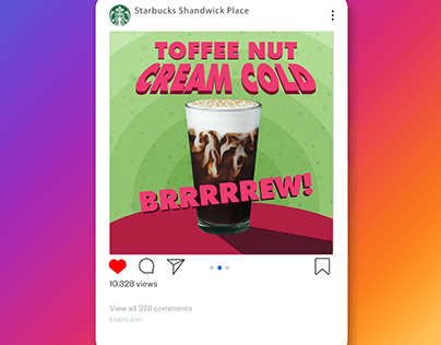 Starbucks BrandNew CreamCold Brrrrrrrrrew!