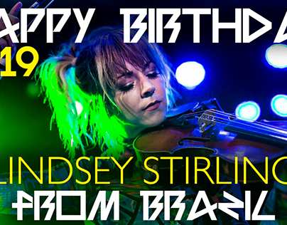 Aniversário 2019 Lindsey Stirling Brasil
