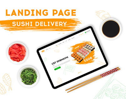Landing Page | Sushi Delivey