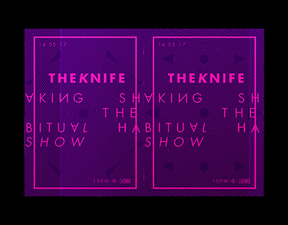 THE KNIFE poster