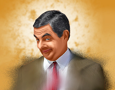 SMUDGE PAINTING #MRBEAN
